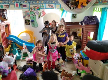 Dress-up fosters a creative mind!