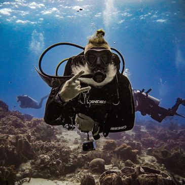 buceo certificado con Michel Abrão - CEO Alma Libre Dive Center Cozumel