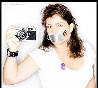 Stacy Poulos Founder Queer Girlpages™ photo NO8 Campaign Adam Bouska photography