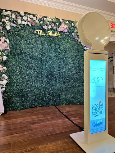 nj flower wall rental