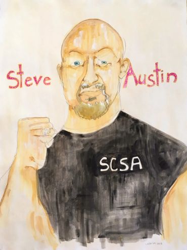 Exploring the masculinity and camp of pro-wrestling in popular culture. Shown in Hollywood and Colu