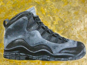 JORDANS exploration of my partner's fascination for sneakers 2016-2019