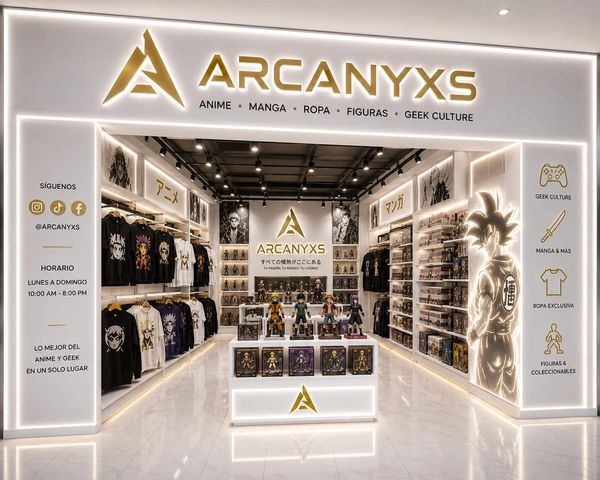 Tienda Arcanyxs especializada en cultura geek y anime.