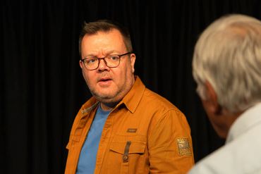 Ian Tucker-Bell as Stephen
Nick Blessley as Pete
Photograph: Paul Simons