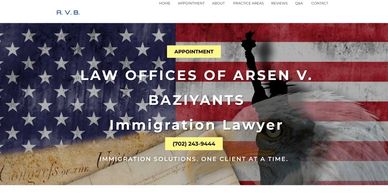 Law firms, lawyers web design Las Vegas.