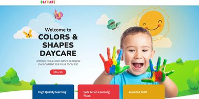 Daycare web design, SEO and responsive web design