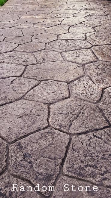 Stamped Concrete pattern-most popular