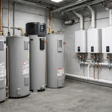 Close picture of cylinders