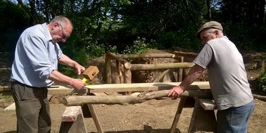 Building a Saxon Water Mill