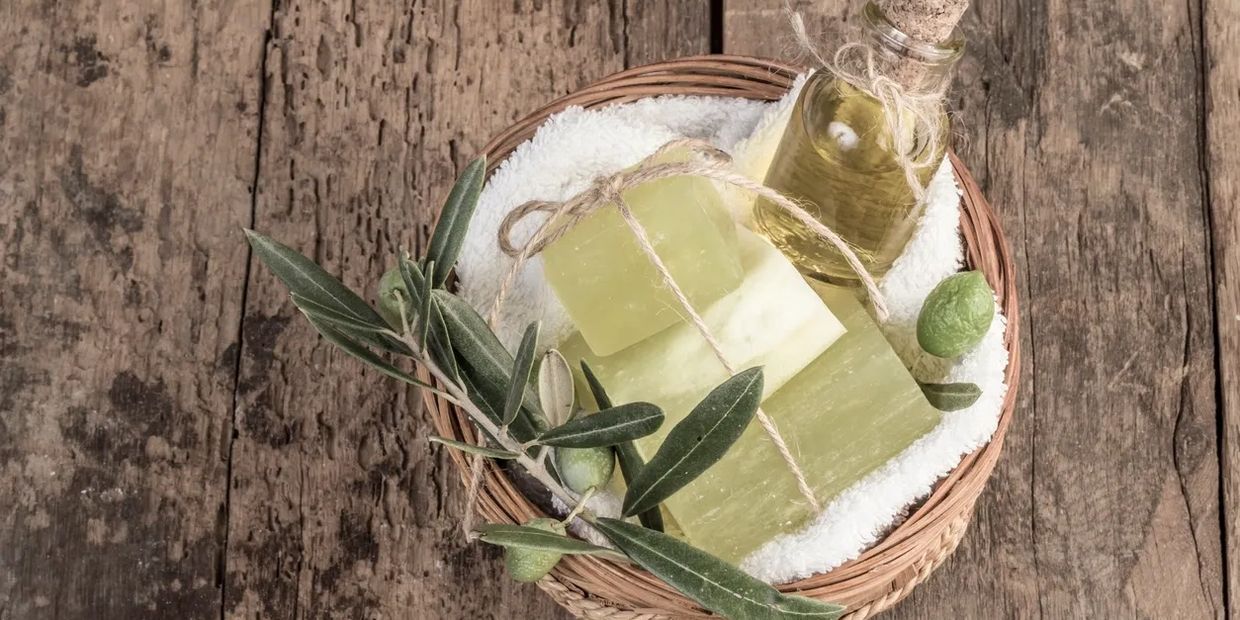 Essential oils, soap, body care products, bath, all natural