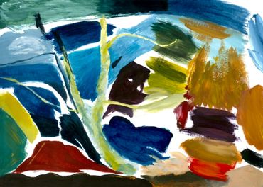 Ivon Hitchens Imitation
