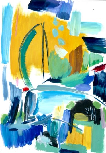 Ivon Hitchens Imitation