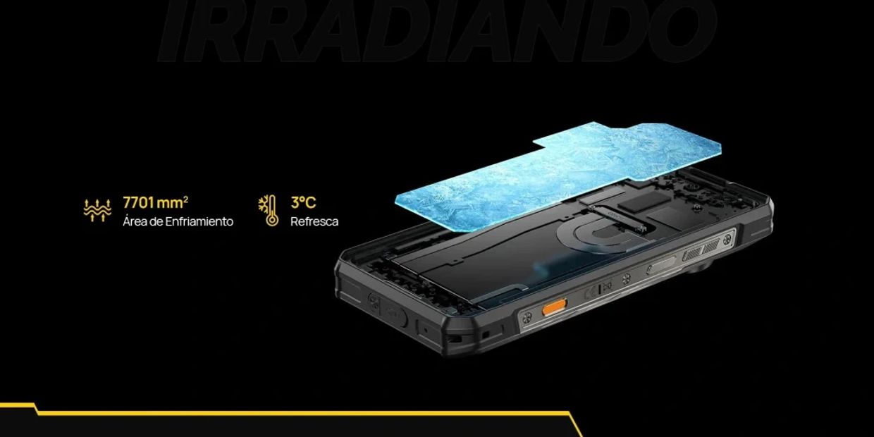 Refrigeración Ulefone Armor 30 Pro 5G