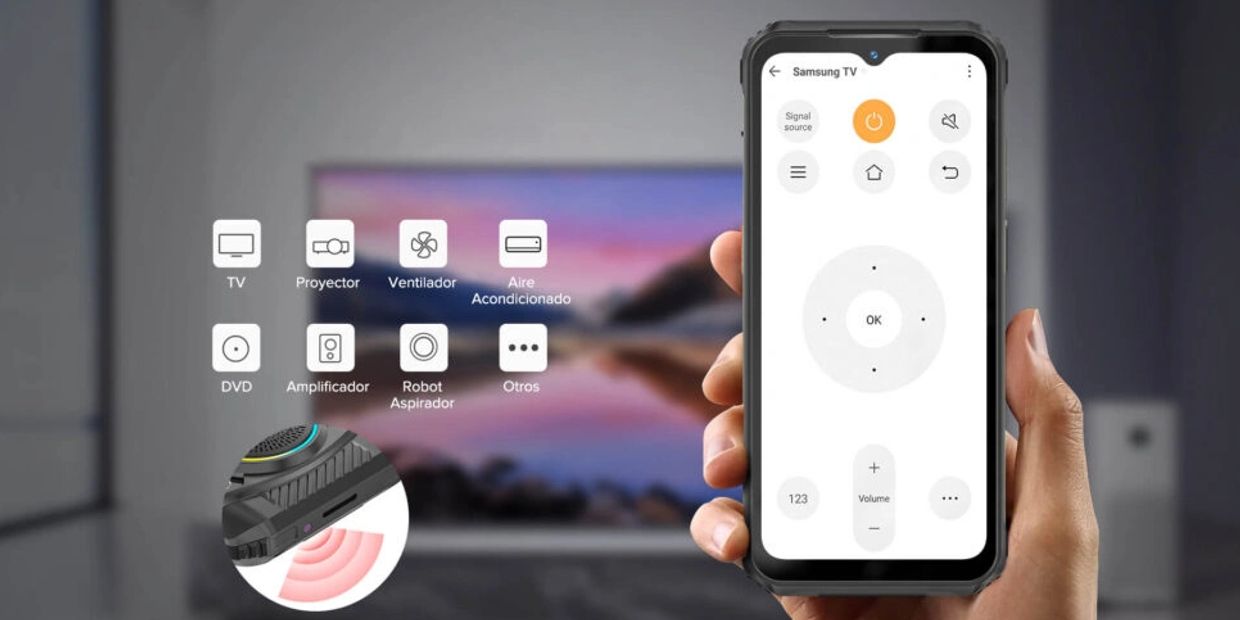 telefono con infrarrojo IR Ulefone Colombia