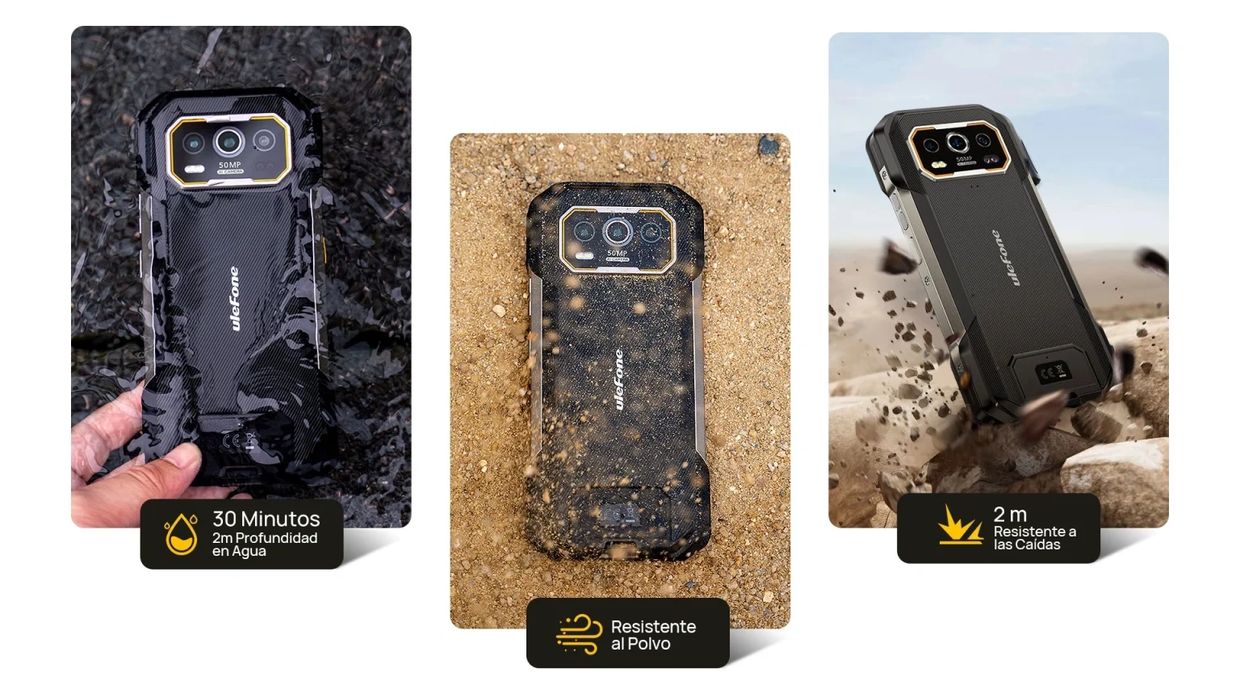 Armor 27 Pro 5G resistente al agua