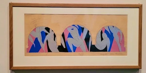 picture of the Dance Painting by Matisse from Barnes Foundation at Orangerie Museum