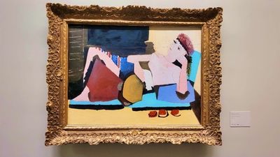 pablo picasso femme au tambourin Orangerie Museum