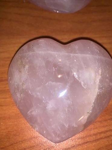 Rose Quartz Heart
