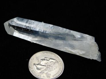 Blue Smoke Quartz, Blue Mist Quartz, Columbia Blue Smoke, Cookeite in Quartz, Lithium Quartz