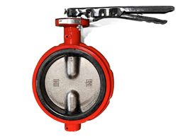 butterfly valve hand lever