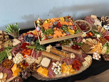 Great for Christmas Parties, Corporate meat and greets. Our Grazing boards catch the eye!