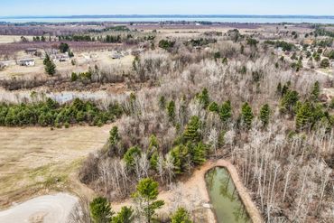 Lot 4 is wooded and provides enhanced privacy.