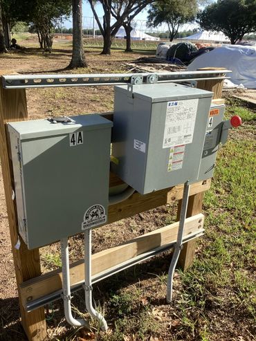 Sub service for Christmas light show