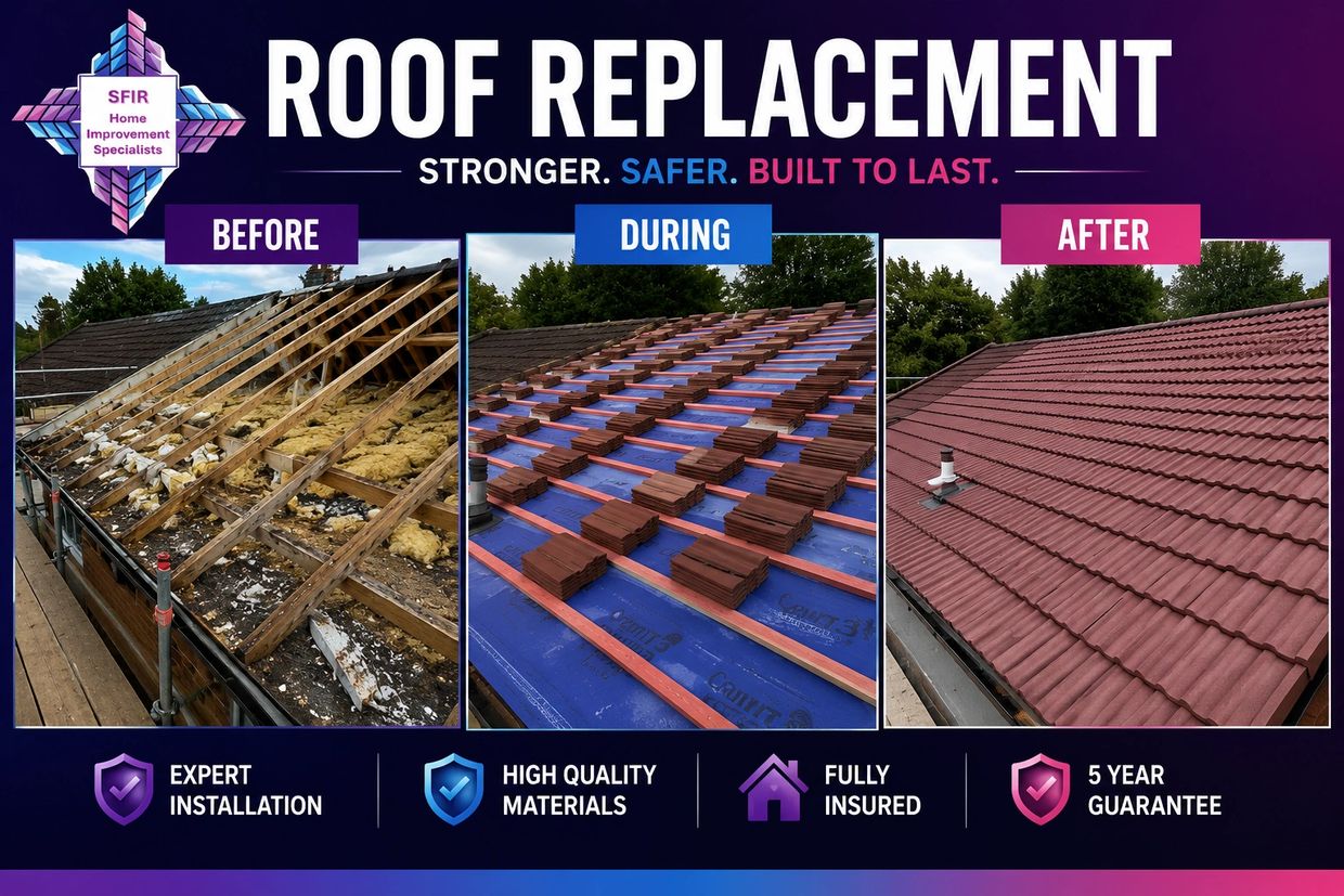 SFIR Home Improvements, #roofreplacement, #newroof, #sprayfoam, #closedcell