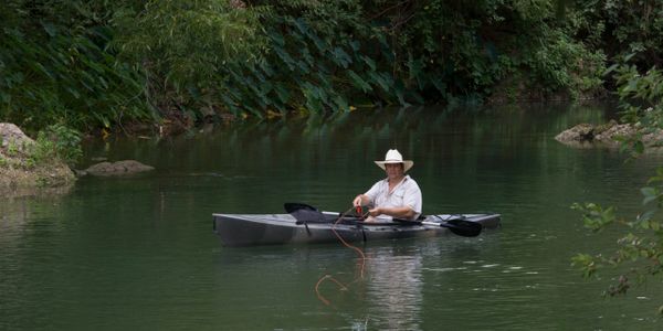 Kayak fishing