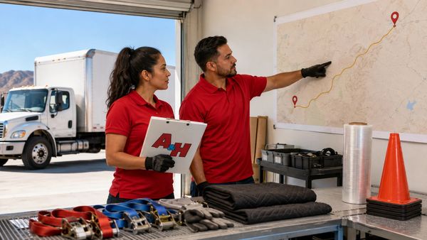 A&H IT Renew employees plan a coordinated electronics recycling pickup for Barstow.