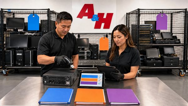 Serialized tracking keeps Chino Hills business asset groups documented separately.