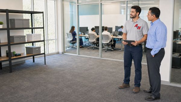 A completed Loma Linda project leaves storage space ready for new technology.