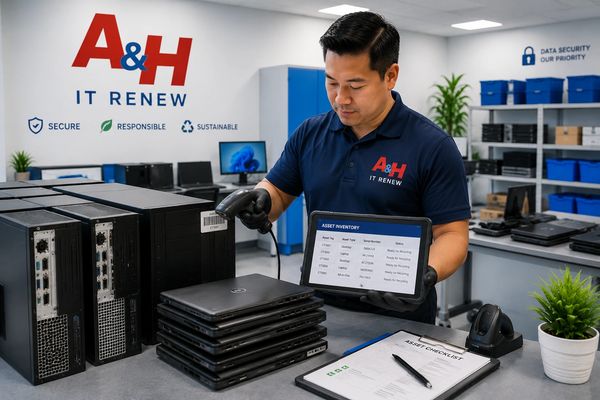 A&H IT Renew provides secure handling and dependable business computer recycling.