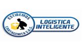 Logo with a handshake symbol and the text 'Estibemos Cartagena S.A.' and 'Logística Inteligente'.