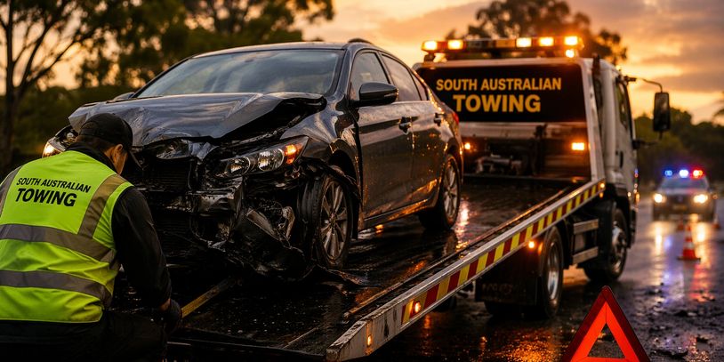 South Australian Towing accident recovery service in Adelaide