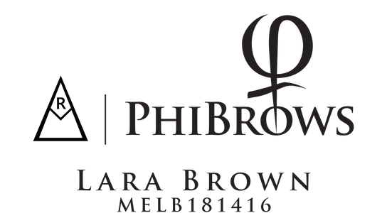 PhiBrows Royal Artist Lara Brown Logo