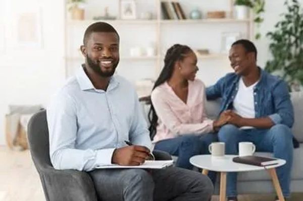 Black male therapist and couples therapy because black love matters.