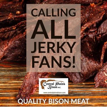 Bison jerky Central Plains Bison Inc.