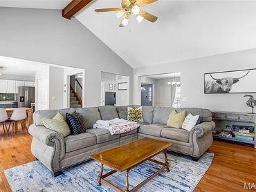 Fresh gray interior painting with smooth finishes in St. Charles County & St. Louis County.