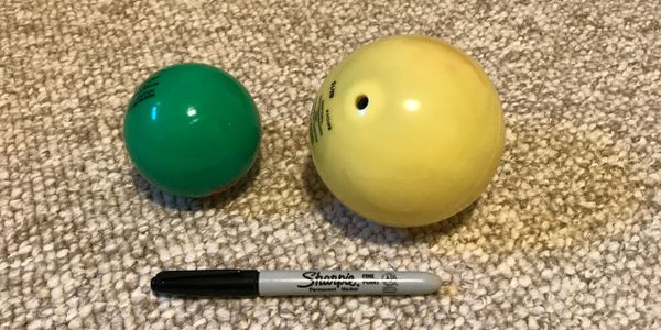 Inflatable balls you can use for self-treatment.