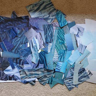 Paper Collage Color Theory
