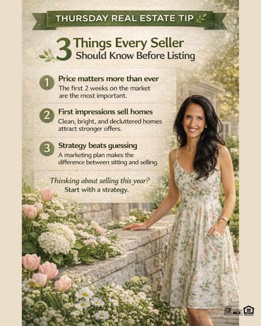 Real estate tip for sellers