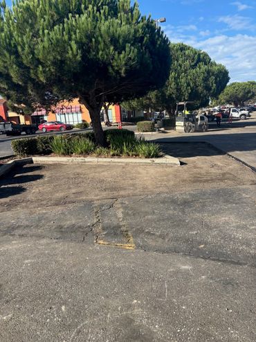 Image of asphalt that needs repairing.