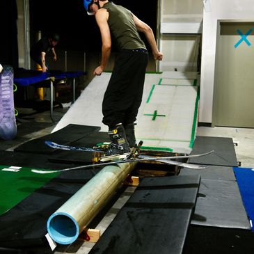 Hit one of our many rails / boxes