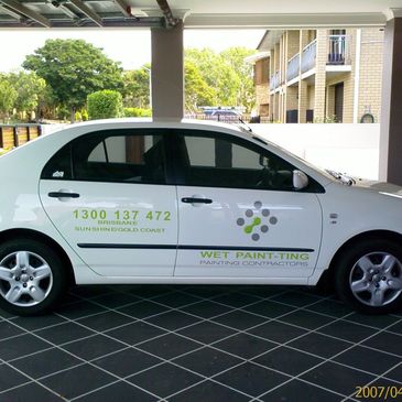 Car signs, vehicle signs, vehicle signage