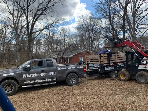 Skid Steer Junk Removal Rock Hill, Sc
Whatcha-Need? LLC