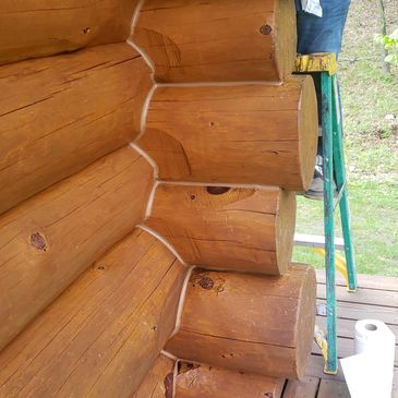 Caulking/ Chinking replacement