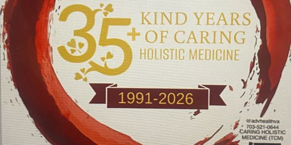 Est.1991 35+ Kind Acupuncture Caring Years of Holistic Medicine Advanced Health Arlington Alexandria