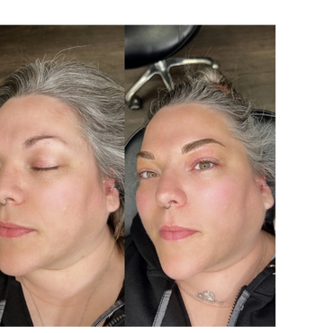 Daisy's Microblading before & after.