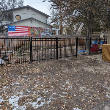 We can install many different styles and heights of Wrought Iron.